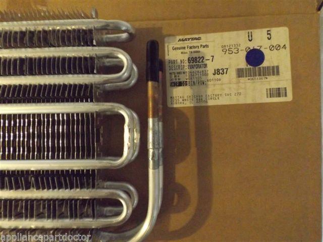 JENN AIR ADMIRAL REFRIGERATOR 69822-7 Evaporator NEW IN BOX JENN AIR ADMIRAL REFRIGERATOR 69822-7 Evaporator NEW IN BOX
